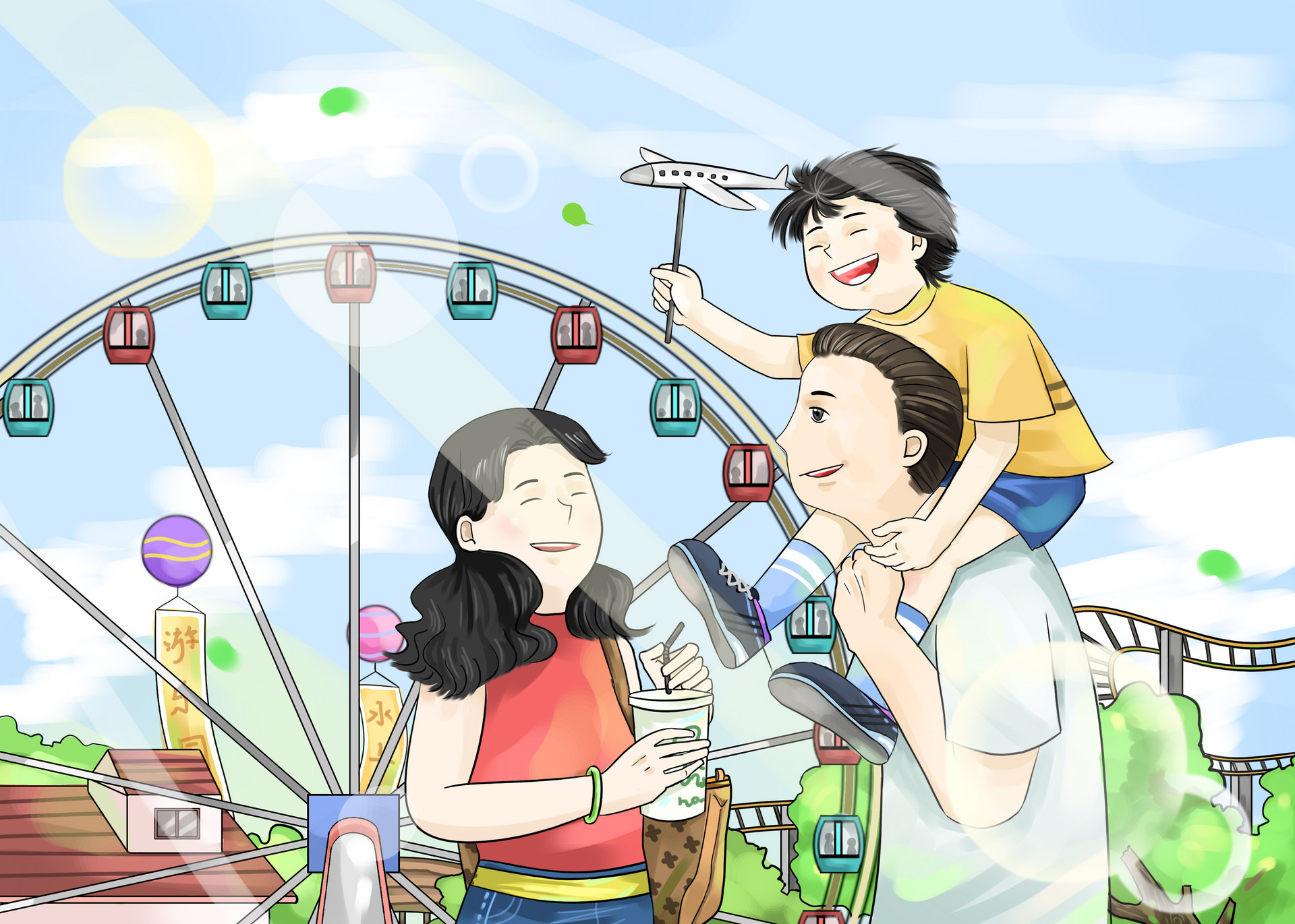 一个孩子的底气来源于爸爸妈妈